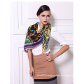 Twill Wool fabric Table Printed Elegant Women Scarf